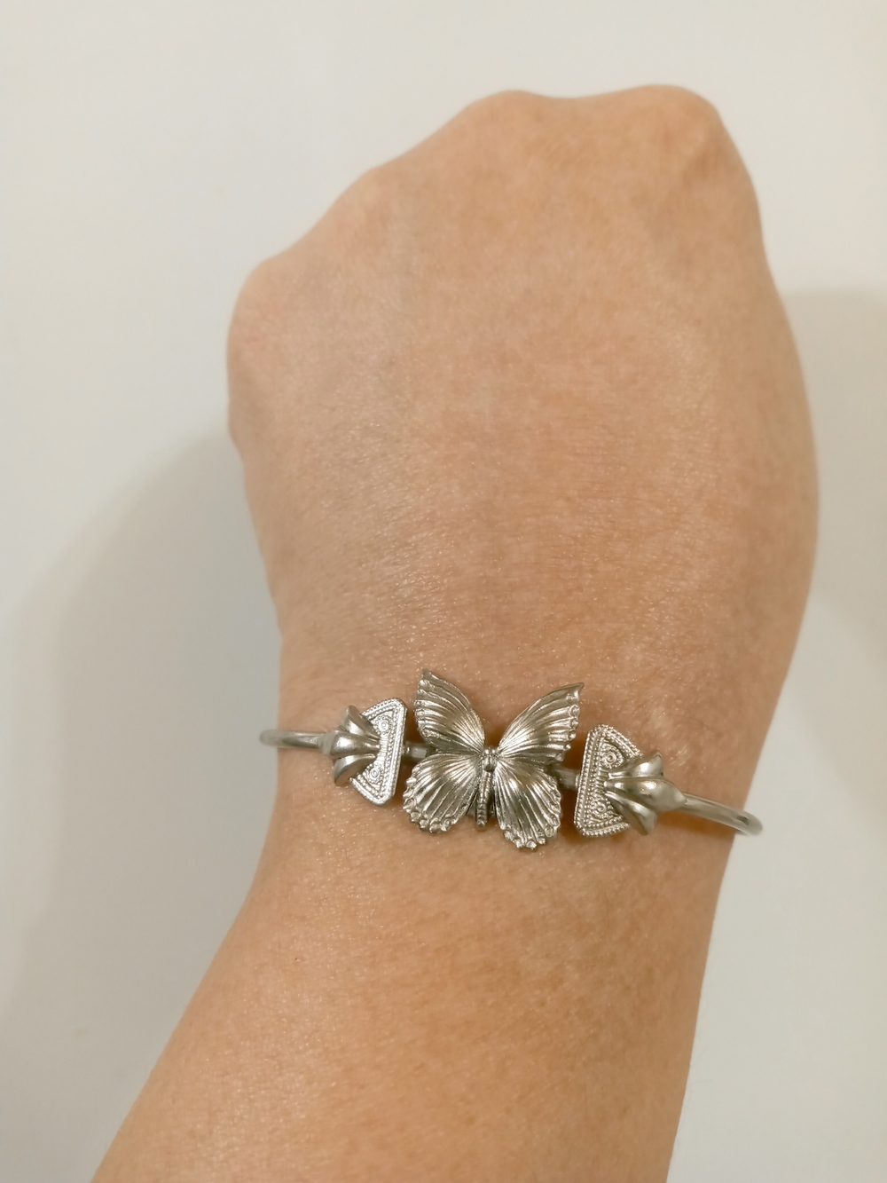 Vintage Butterfly Cuff Bracele
